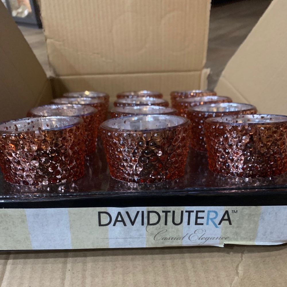 David Tutera votive candle holders